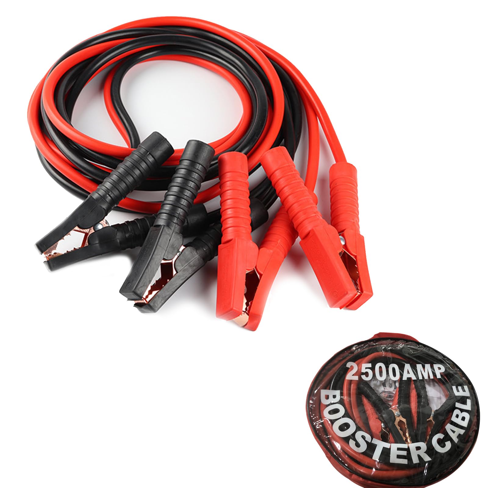

KASELIN Booster Cable, 4M, 2000A, 2500A, Large Capacity, Extra Thick, Durable, High Safety, Heat