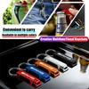 2-in-1 Car Keychain Portable Beer Bottle Opener Party Gift Decal For Mercedes Benz AMG GLC W203 W206 W220 W205 W211 W212 W201