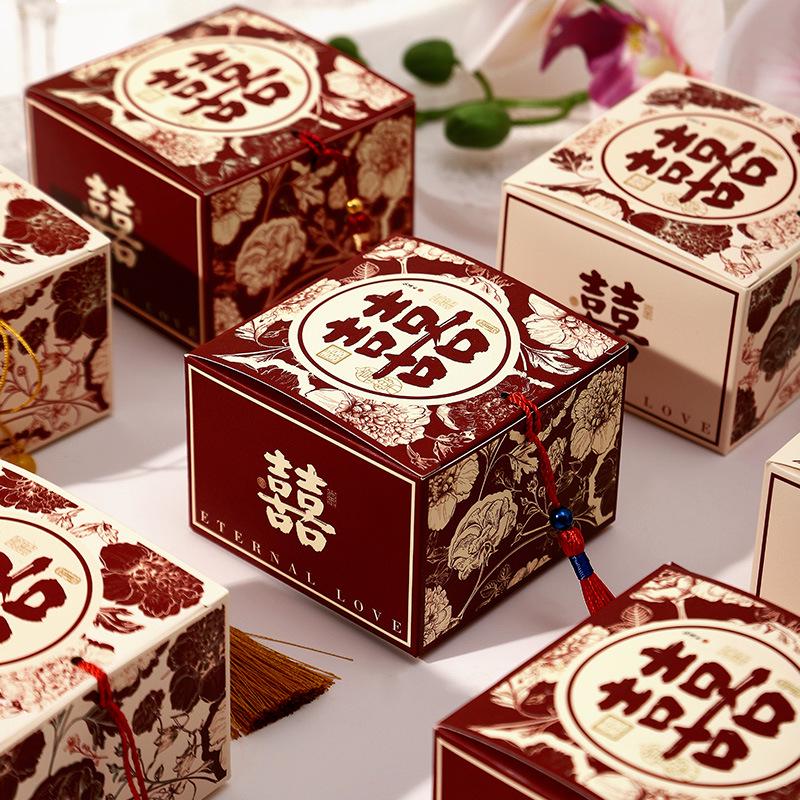 2025 New Style Wedding Candy Box - Elegant Favor and Packaging for Sweets