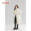 Yaya Damen Herbst/Winter Kapuzen-Langdaunenjacke