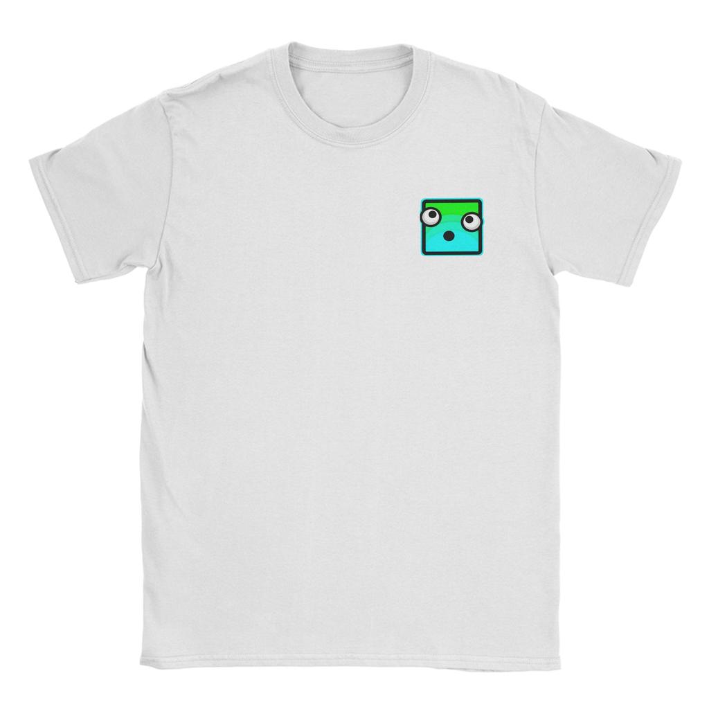 T-shirt Unisex Unisex Runner Geometry Dash Gioco Divertente 100% Cotone Magliette Manica Corta Geometric Dash T-shirt Girocollo Abbigliamento Estate
