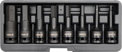 HEX IMPACT WRENCH SET 8 PIECES - YT-1066