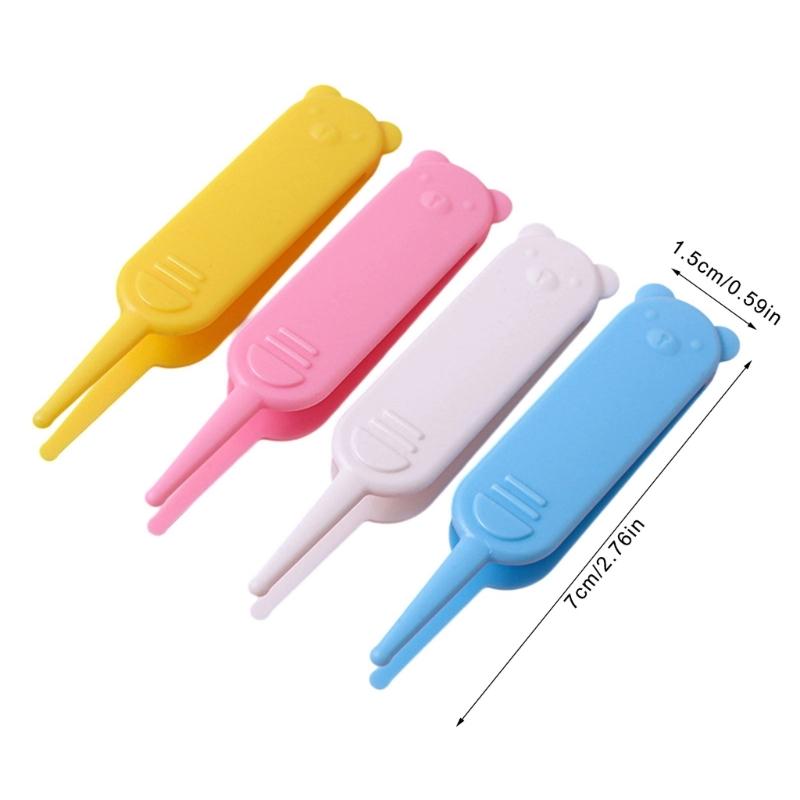Baby Nose Cleaning Tool Hygienic Plastic Clip For Newborns Travel Friendly Design Easy To Use Infant Care Essential