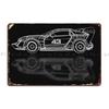 The Gymkhana Hoonitron Metal Plaque Poster Cinema Garage Custom Wall Cave Garage Tin Sign Poster