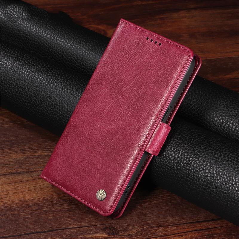 Leather Wallet Case For Moto G53 G14 G32 G84 G34 G04 G85 G55 G35 G75 G05 G15 Edge 40 Neo 50 Pro 60 Fusion Magnetic Flip Cover