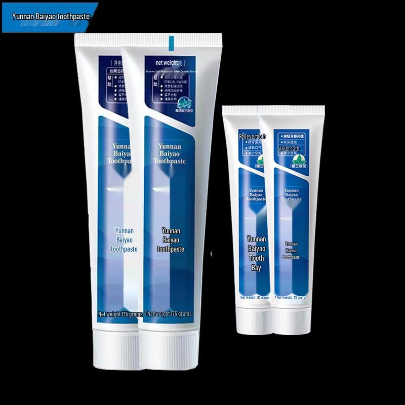 Yunnan Baiyao Spearmint Toothpaste Combo Pack