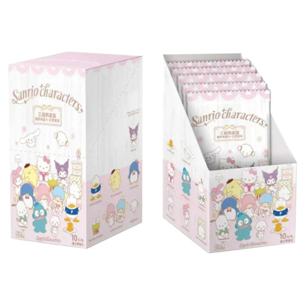 Genuine Sanrio Family Shining Dream Journey Series Limited Edition Collectible Cards Peripheral Children Holiday Toys Gifts
