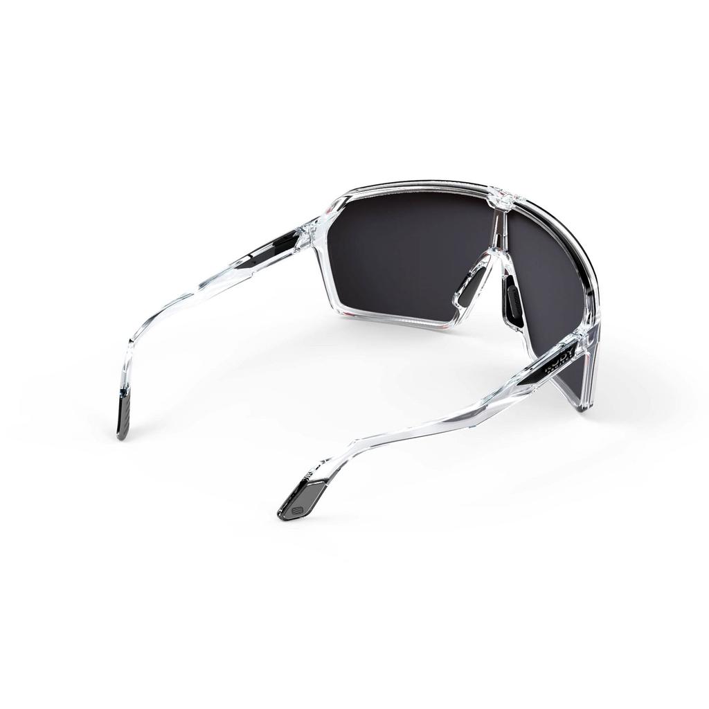 Spinshield Lens 147mm [RUDYPROJECT] Sunglasses, Crystal/Multi-Laser Red, Width