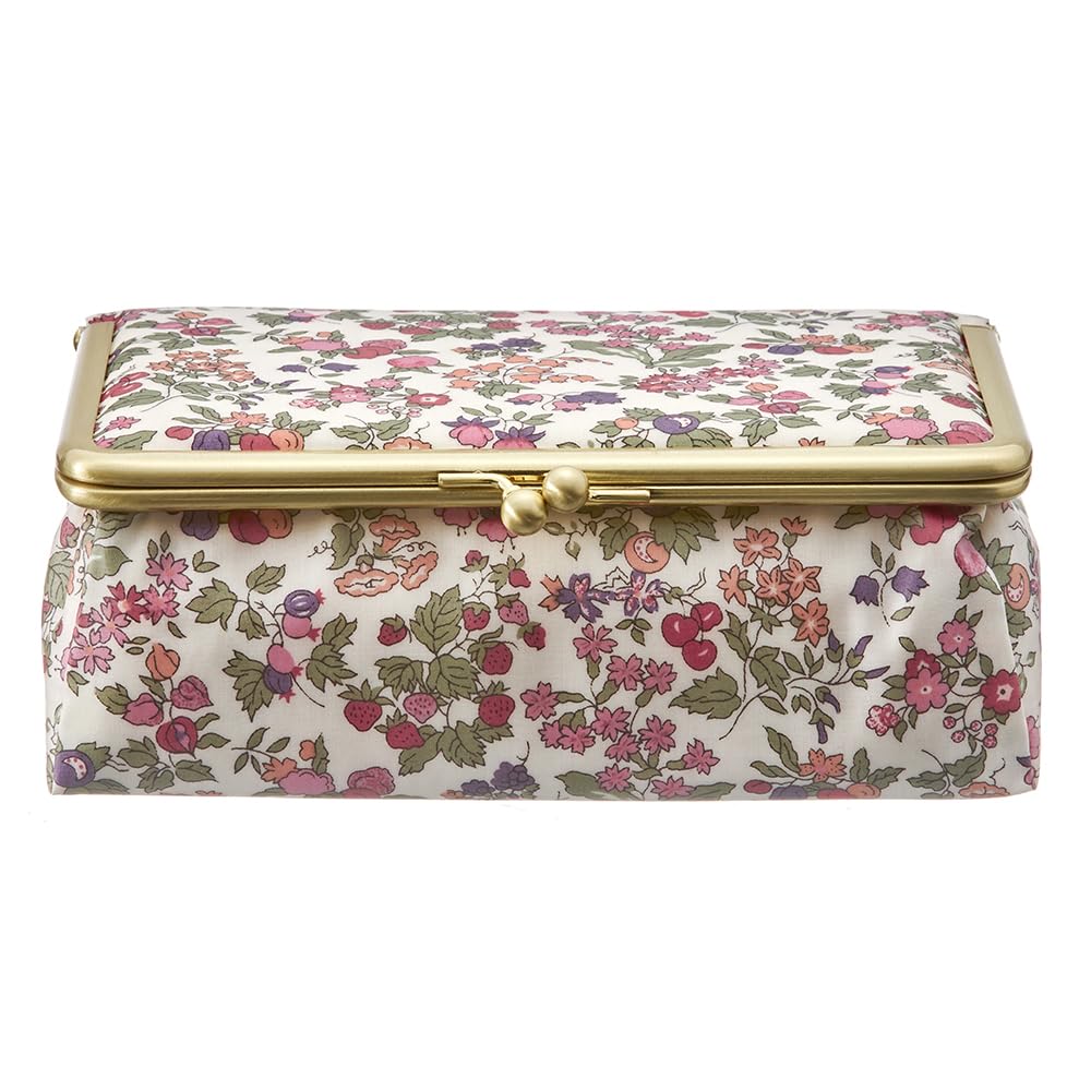 

Премиальная косметичка из ткани Liberty Print с подарочной застежкой Большая Сделано в Цветочном Нэнси Энн Красный Зеркало, В коробке, Застежка, Вместимость, Устойчивая, Удобная для путешествий,