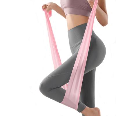 Yoga Pilates Stretch Widerstand Band Übung Fitness Band Training Elastische Übung Fitness Gummi 150cm Natürliche Gummi Gym