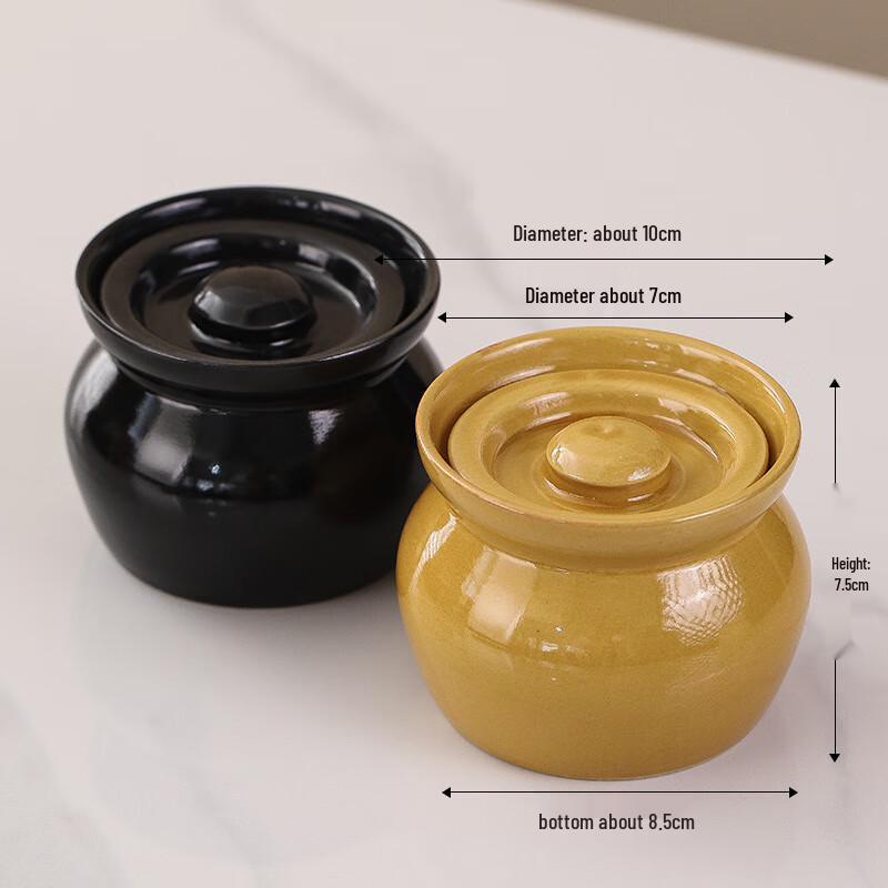 Wutuo Thickened Ceramic Double Boiler Stew Pots