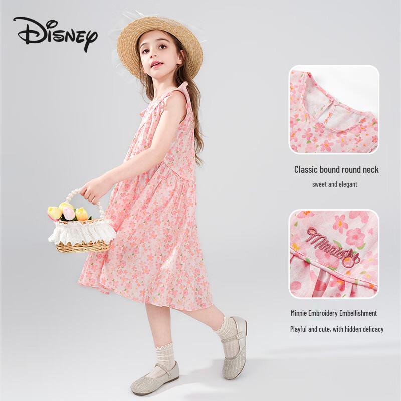 Disney Girls' Floral Princess Dress