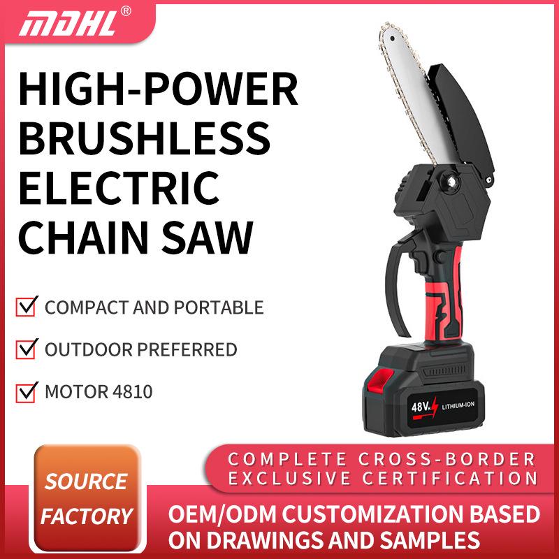 

Беспроводная электрическая цепная пила с медным двигателем и литиевой батареей