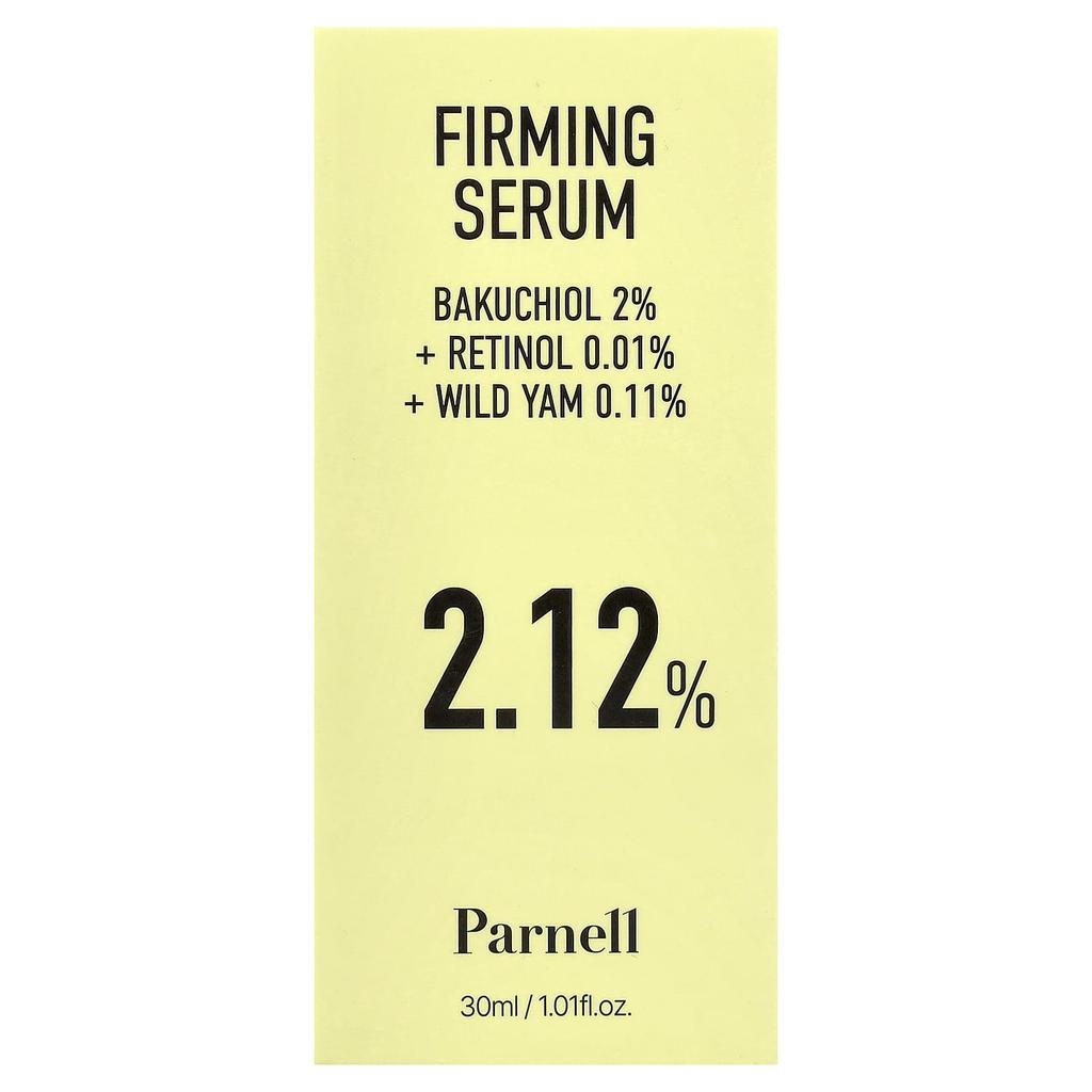 Parnell Bakuchiol Retinol Wild Yam 2.12 Firming Serum, 30ml (1.01 Fl Oz)
