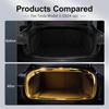 For Tesla Model 3 2024 LED Rear Trunk Cargo Light Interior Decoration Lights Accessories Waterproof DC 15V (Warm)
