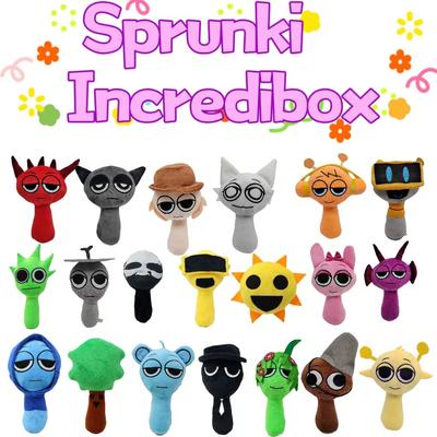 2025 incredibox Plyšová hračka Sprunki Cotton plyšová panenka pro děti