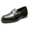 Bo Wei British Men'S Business Leather Shoes Low Heel Breathable Fashion Shoes Calfskin One Pedal Casual Trend Leather Shoes