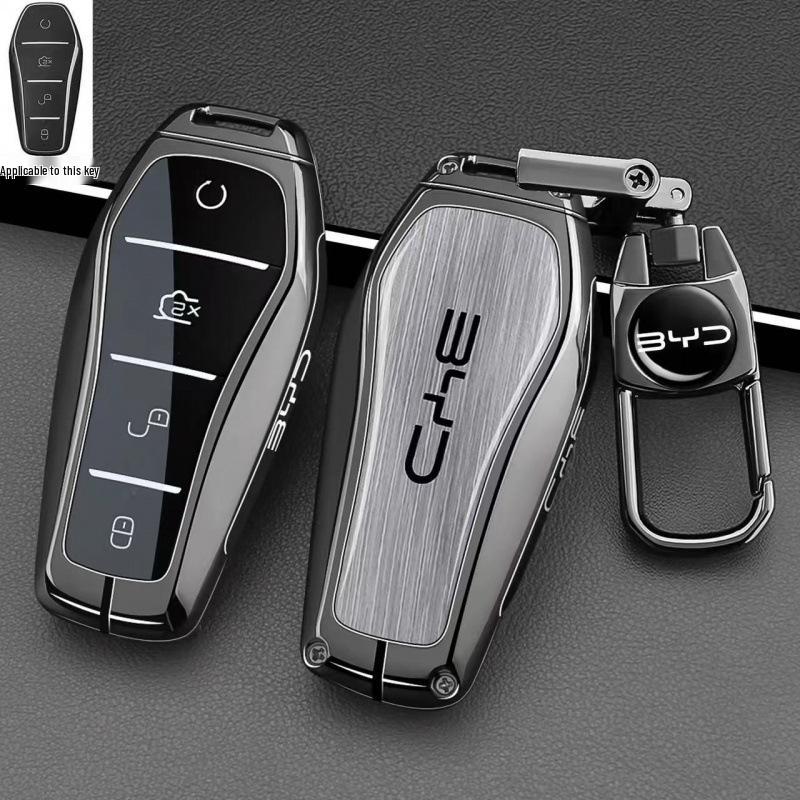 BYD Key Case for ATTO3, Dolphin, Shark Dolphin, Sealion7 - Protective Shell Cover