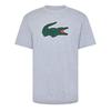 Mens Crocodile Print Cotton Regular T-Shirt