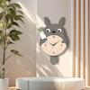 Creative Totoro Wall Clock New Clock Simple Modern Clock Wall Hanging Atmosphere Living Room Hanging Watch