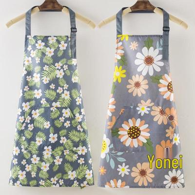 2025 Women's Japanese-Style Waterproof Kitchen Apron: Lightweight, Oil & Stain-Proof, Fashionable Summer Design