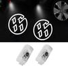 Yaoperfor Car Door Lamp Led Logo Projection Chassis Light Welcome Light 2 Pcs Zn