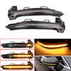 For  A4 S4 RS4 B9 2016-2019 A5 S5 RS5 Dynamic Turn Signal LED Light Side Wing Rearview Mirror Indicator Sequential Blinker