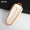 Tpu Car Key Case Cover Shell Fob For Ford Focus Edge Explorer Expedition C-Max Escape Flex Key Protection Accessories Keychain