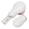 Facial Cleansing Brush 6000RPM Rotating Speed 3 Brush Head Electric Face Wash Brush White