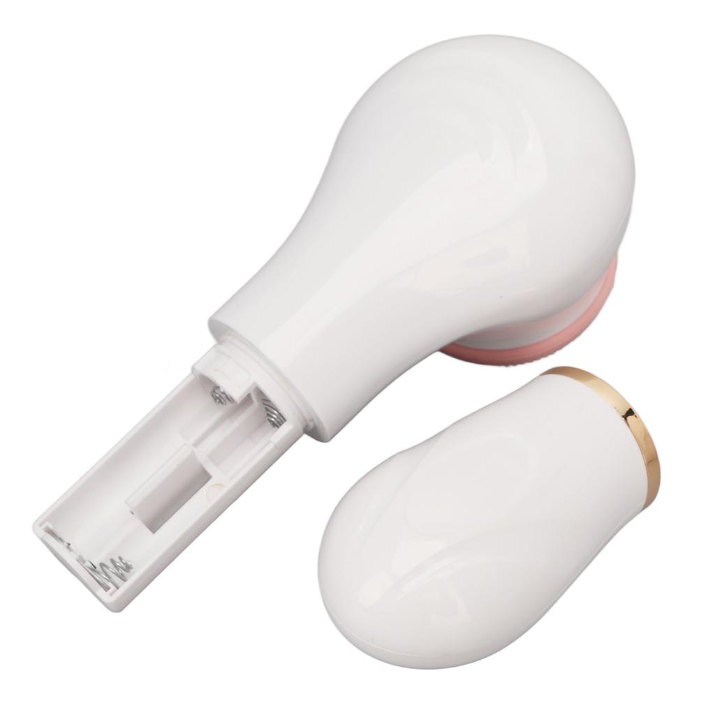 Facial Cleansing Brush 6000RPM Rotating Speed 3 Brush Head Electric Face Wash Brush White