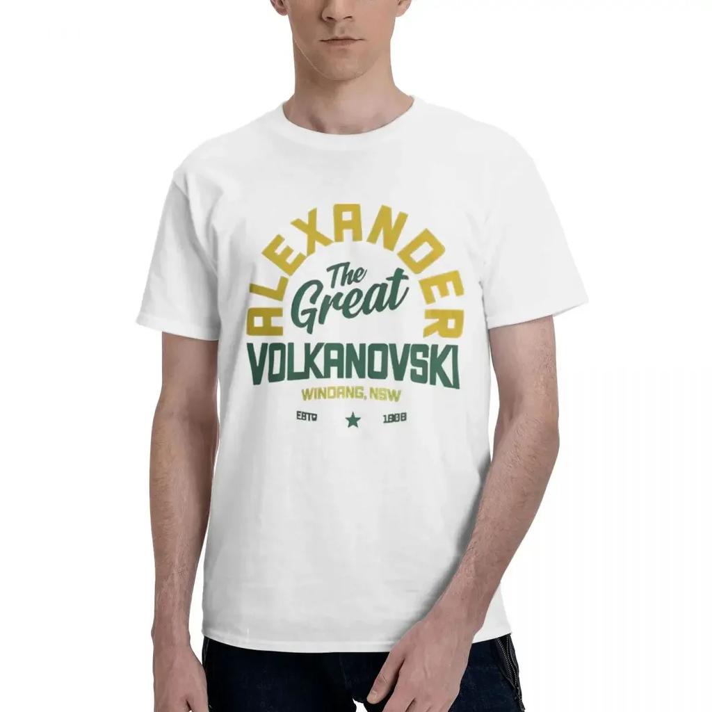 The Great Volkanovski 100 Cotton Casual Breathable Confortable Vintage Unisexs Designer Clothes Tshirts Unisex