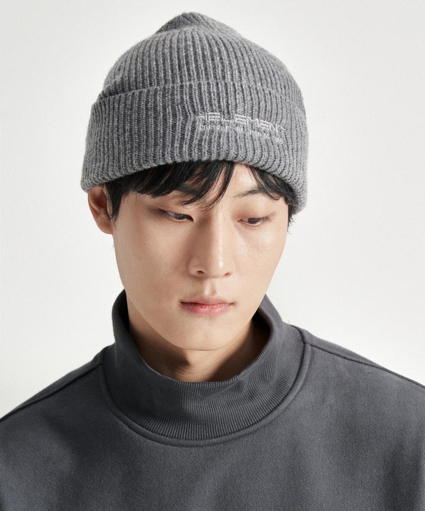 HELEMENT Basic G1 Wool Beanie (M Grey)