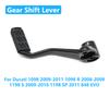 Motorcycle Rear Brake Pedal Gear Shifter Levers For Ducati 1098 2009-2011 1098 R 2008-2009 1198 S 2009-2010 1198 SP 2011 848 EVO