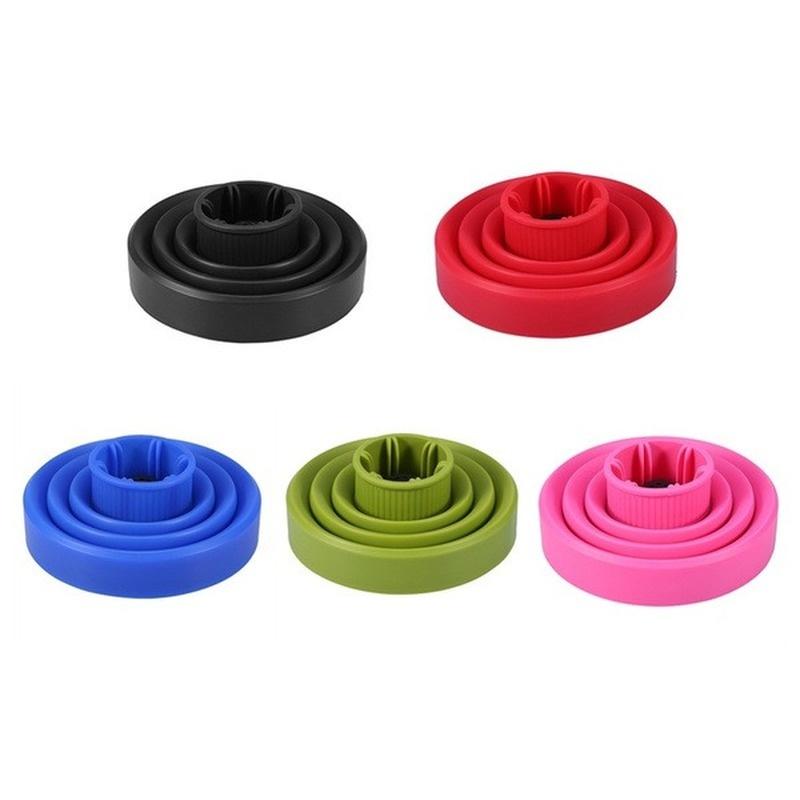 Universal Portable Travel Folding Silicone Hair Dryer Blower Hood Diffuser Hairdresser Tool Telescopic Dryer Hood Hair Drying
