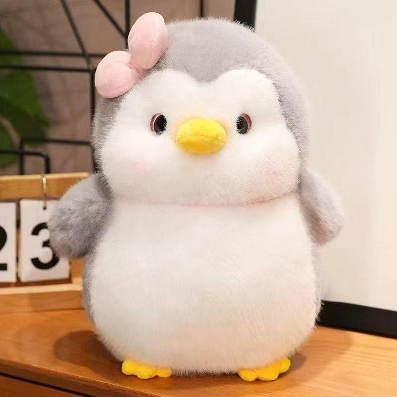 Cute Penguin Plush Toy Soft Fat Penguin Stuffed Doll Sleeping Companion Plush Doll Home Decor Children's Easter Birthday Gift