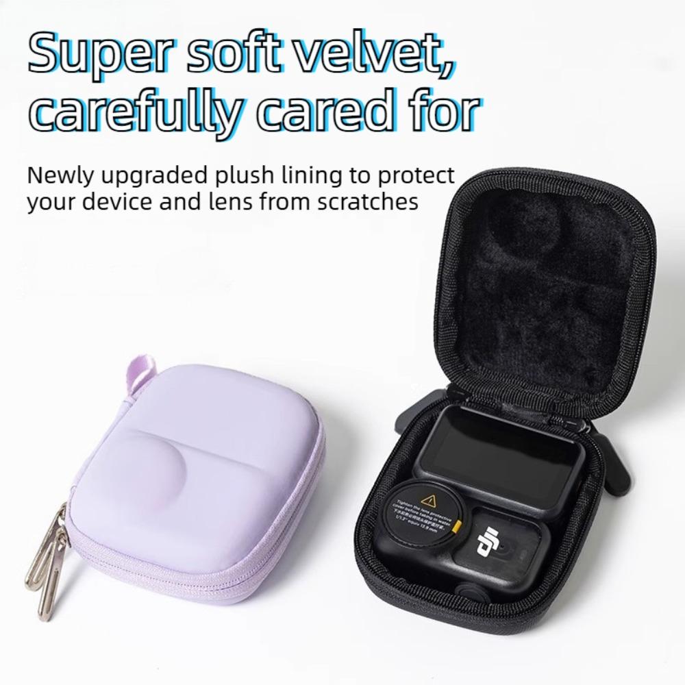 For DJI Action Osmo Nano Mini Storage Case Body Bag PU Velvet Thumb Camera Portable Bag Travel Carrying Box For DJI Osmo Nano