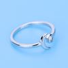 Lindon Klassischer Zirkonring aus Kupferlegierung, Damenschmuck, Hochzeitsversprechen, Partygeschenk