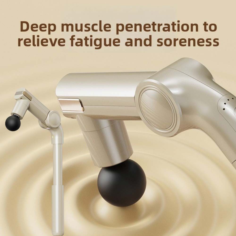 Verstellbarer Faszienmassager mit langem Griff für 7,4V 1200mAh Muskelentspannung
