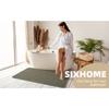 Ultra-Absorbent Waffle Bath Mat - Non-Slip, Machine Washable with Tassels, Rubber Backed Polyester Blend Rug for Bathroom Floor