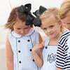 4Pcs/lot 6''Solid Color Grosgrain Ribbon Bows Hair Clips For Cute Girls Large Handmade Hairpins Barrettes Kids Hair Accessories