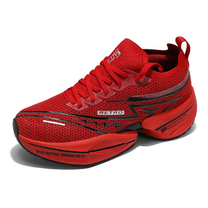 Carbon Plate Racing Running Shoes Cushioned Marathon Running Shoes Comfortable Breathable Increase Factory Wholesale