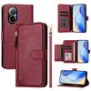 Strap Zipper Leather Wallet Case Card Holder Flip Cover For Realme C75 C71 C67 C65 C63 C55 C33 C30 C25 C20 C17 15 14 13 12 11 10