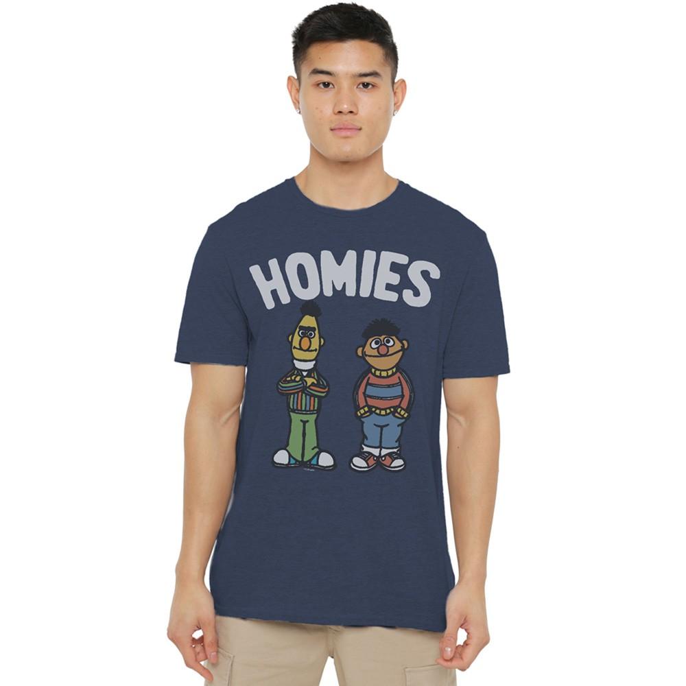Sesame Street The Bff T-Shirt S-3XL Navy M