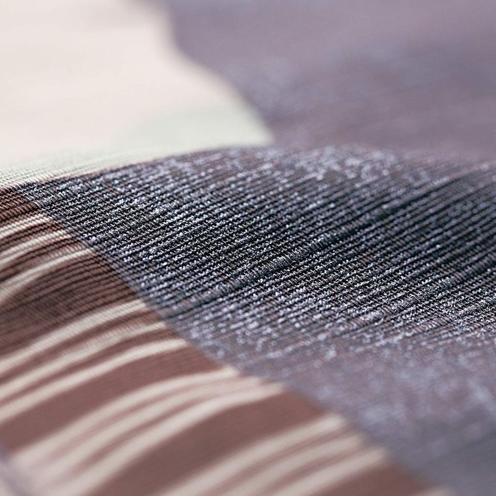 Musubi Furoshiki approximately Sumida River design by made in (wrapping cloth), 48cm, Sharaku, gray, Japan, 20720-103