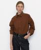 Mualeumuseu Retro Cotton Shirts [Brown]