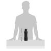 Stainless Steel Water Bottle with Hand Grip and Sipper, Set of 2 | Leak-Proof | BPA Free | 1000 Ml (Black)