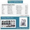 Assortment Kit High Pressure With Plactic Box Elastic Band O Ring Sealing Gaskets Washer Seals