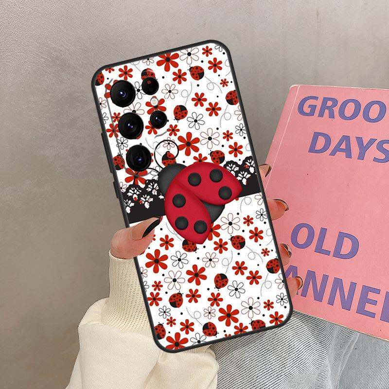 Beetles Insects Case For Samsung Galaxy S24 FE S21 FE S20 S22 S23 S25 Ultra S9 S10 Plus S23 FE Cover Coque