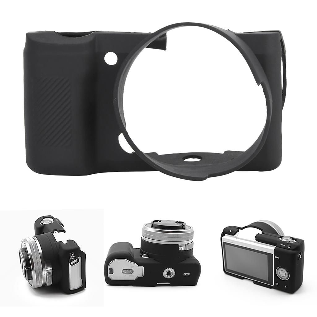 Soft Silicone Protective Case Dust Proof Anti Slip Shell for A5000 A5100 Camera