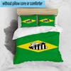 3pcs Powerful Football Crest Design Printed Bedding Set Duvet Cover Closure Includes 1 Duvet Cover & 2 Pillowcases Bedding Sets Home Decor Gifts
